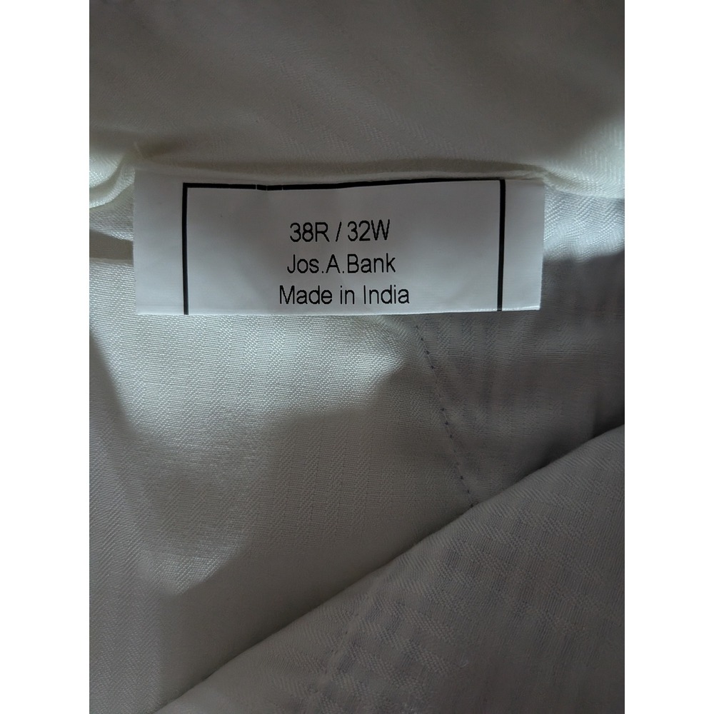 Jos. A. Bank 1905 Mens Seersucker Striped Dress Pants Blue White 32W 36L RN31608 - Picture 3 of 6